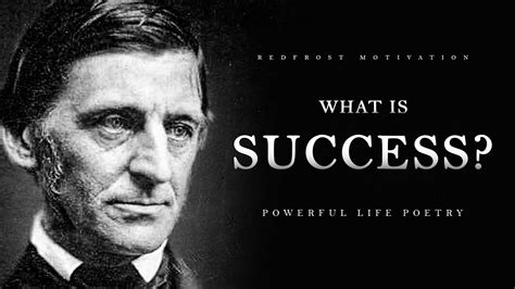 What is Success? - Ralph Waldo Emerson (Powerful Life Poetry) - YouTube