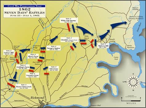 Seven Days Campaign of 1862 | American Battlefield Trust