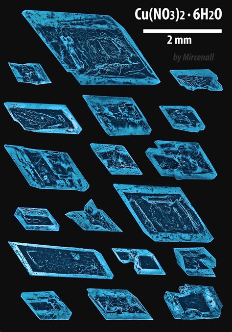 My copper (ii) nitrate hexahydrate crystals : r/chemistry