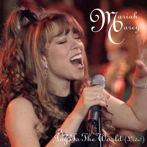 Mariah Carey - Joy to the World (Live!) (Single) by capsvini on DeviantArt