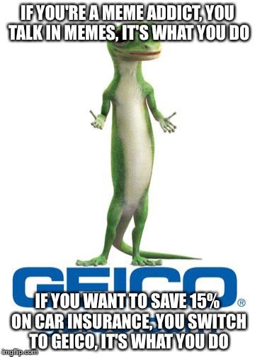 Geico lizard - Imgflip