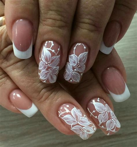 Lace Wedding Nails