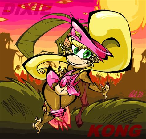 The Blog of Brendan Corris: Dixie Kong Art for Group Contest