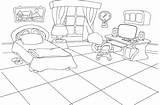 Bedroom Coloring Pages At GetColoringscom  Free Printable Colorings sketch template