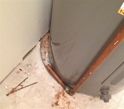 plumbing - Do hot water tanks have to be in the drain pan - Home ...