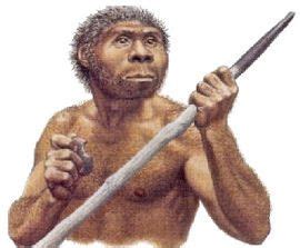 Homo Erectus! The earliest examples lived about 1.8 million years ago in Africa and western Asia ...