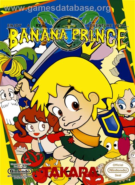 Banana Prince - Nintendo NES - Artwork - Box