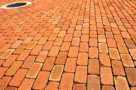 Red brick floor stock photo. Image of natural, city, asphalt - 84978652