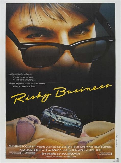 Pin by GL Rush on Let's go to the movies | Risky business movie, Risky business 1983, Risky business