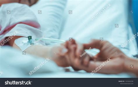 Recovering Little Girl Lying Hospital Bed Stock Photo 1181843236 | Shutterstock