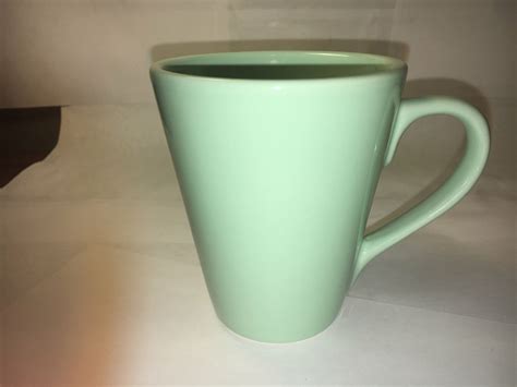 Vintage Coffee Mug Retro Sea-foam Green Coffee Mug - Etsy | Green ...