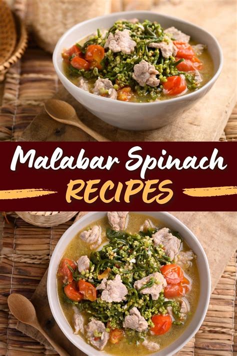 20 Easy Malabar Spinach Recipes to Try - Insanely Good