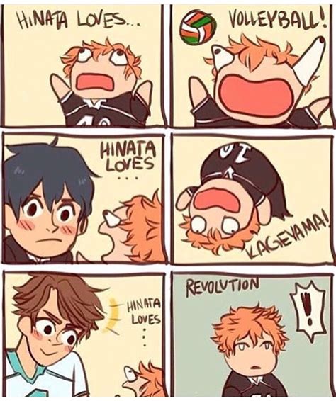 Kagehina ️ ️ ️ ️ Haikyuu Akaashi, Kageyama X Hinata, Kagehina, Haikyuu Anime, Cute Comics, Funny ...