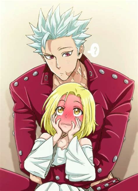 Nanatsu no Taizai || Elaine and Ban | Pecados capitales, 7 pecados, Anime 7 pecados capitales