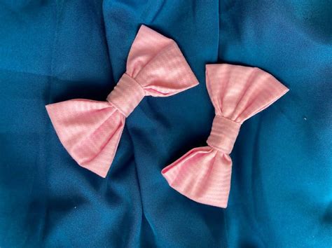 Pink Bow Clip | Upcycled Hair Pin – REFASH