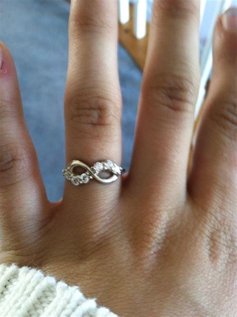 Infinity promise ring--a promise to stick together through anything ...