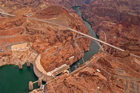 Aerial View of Hoover Dam · Free Stock Photo