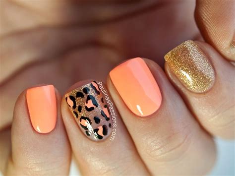 Neon Leopard Print Nails Inspired by Jewsie Nails | Leopard print nails, Cheetah print nails ...