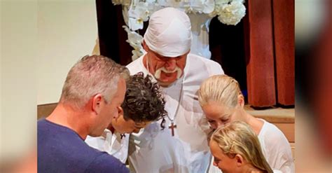 Hulk Hogan Gets Baptized At 70 Yrs Old: "Greatest Day Of My Life ...