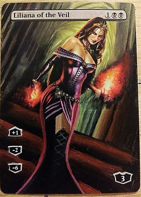 Liliana of the Veil Full Art / Altered. MTG | Etsy