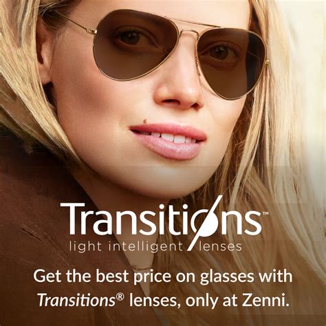 Zenni x Transitions® lenses | Zenni Optical