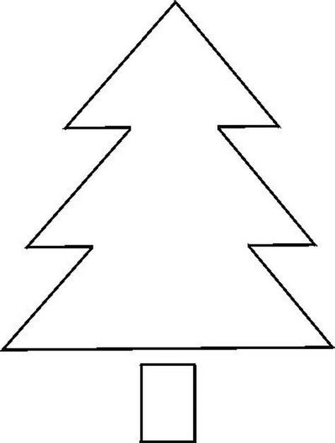 Christmas Tree Template For Sewing