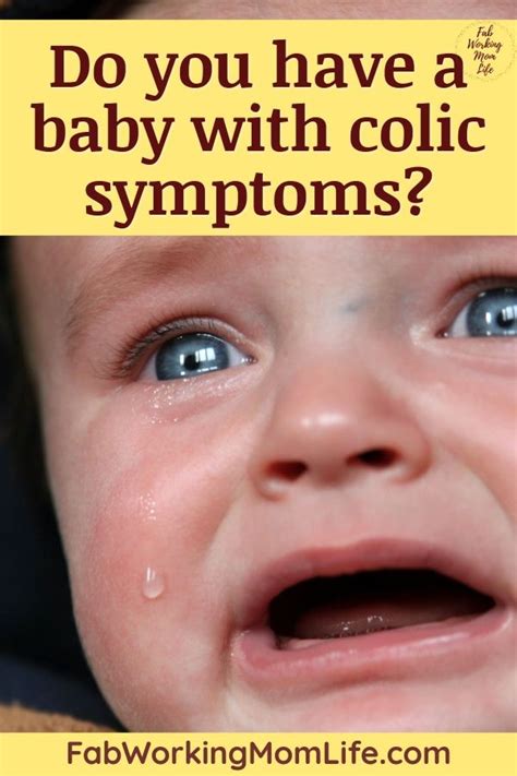 Do you have a baby with colic symptoms? Here's how to know.