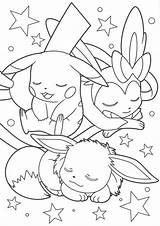 Free & Easy To Print Eevee Coloring Pages  Tulamama sketch template