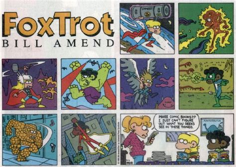 Being Carter Hall: Foxtrot Comic Strip