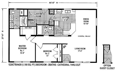Buccaneer Mobile Home Floor Plans | plougonver.com