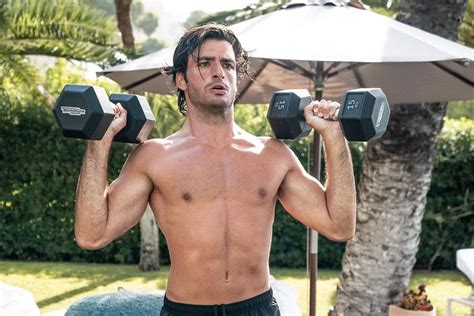 Spanish Formula One Hotshot Carlos Sainz Jr. Flaunts Off Season Gains