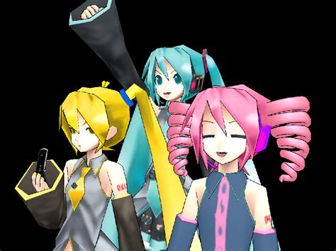 MMD - Triple Baka by ToaJahli on DeviantArt