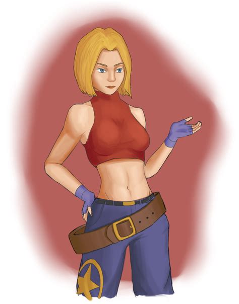 Blue Mary fanart by me! : r/kof