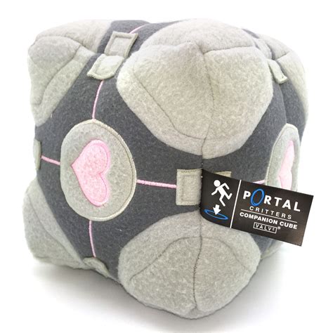 Weighted Companion Cube Plush - Glitch Gear | Glitchgear.com