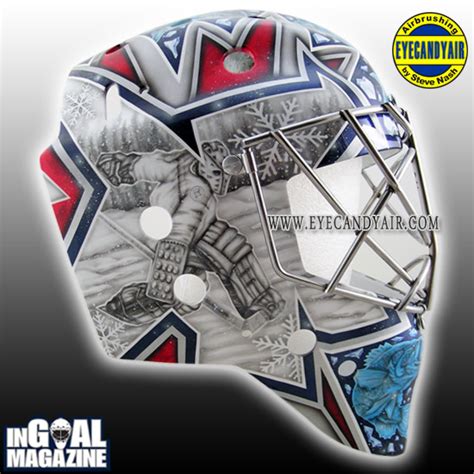 I Love Goalies!: Connor Hellebuyck 2018-19 Mask