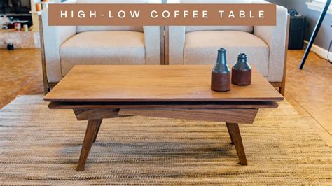 Transforming Coffee Table | Coffee to Dining Table in Seconds - YouTube