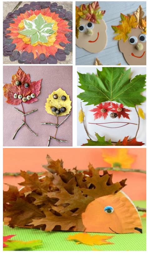 Leaf Crafts for Kids