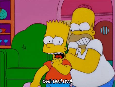 Homer Choking Bart GIF - Find & Share on GIPHY