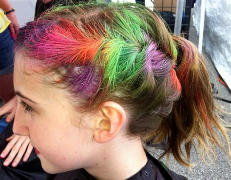 tye dye hair but i want my to be cleaner than this | Hairdo wedding ...