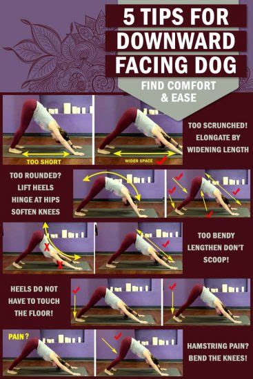 Downward facing dog - 5 tips for more ease in this basic Yoga Pose