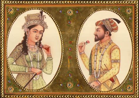 Shah Jahan & Mumtaz Mahal | Mughal paintings, Indian paintings, Mughal