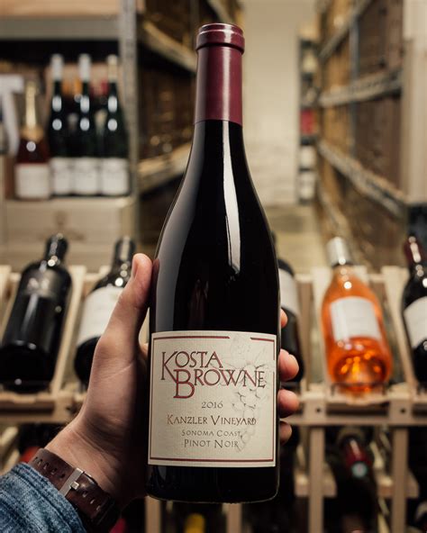 First Bottle - Wine - Kosta Browne Pinot Noir Kanzler 2016