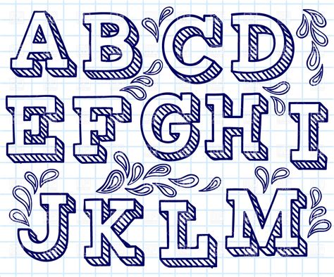 12 Different Fonts Of Letters Images - Cool Font Graffiti Alphabet Letters, Different Fonts ...