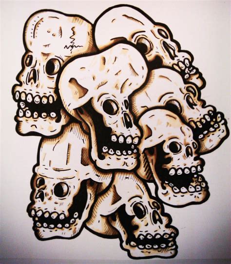 Deformed skulls by ReVerbaration on DeviantArt