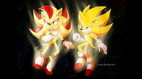 Super Sonic And Super Shadow Wallpapers - Wallpaper Cave