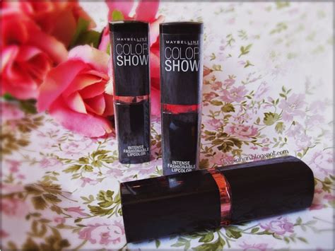 Beauty Blogger Indonesia by Lee Via Han: REVIEW : Maybelline Color Show Lipstick