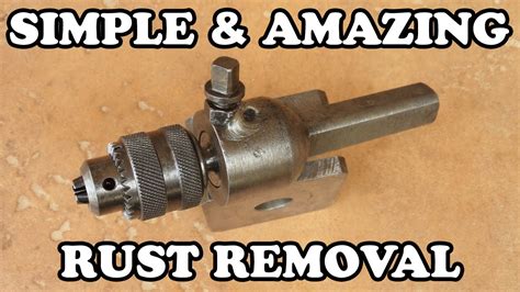 Homemade Rust Removal - YouTube