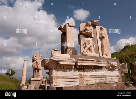 Ruins, Ephesus, Turkey Stock Photo - Alamy