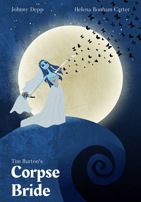 Corpse Bride movie poster by foxtierdesigns on DeviantArt