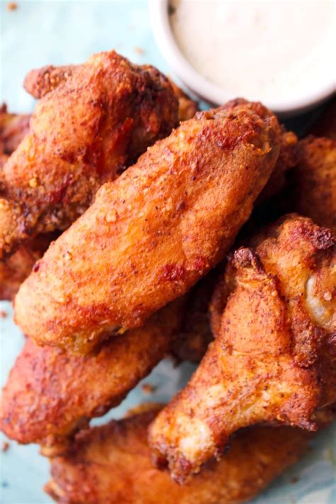 Air Fryer Breaded Chicken Wings | The Two Bite Club